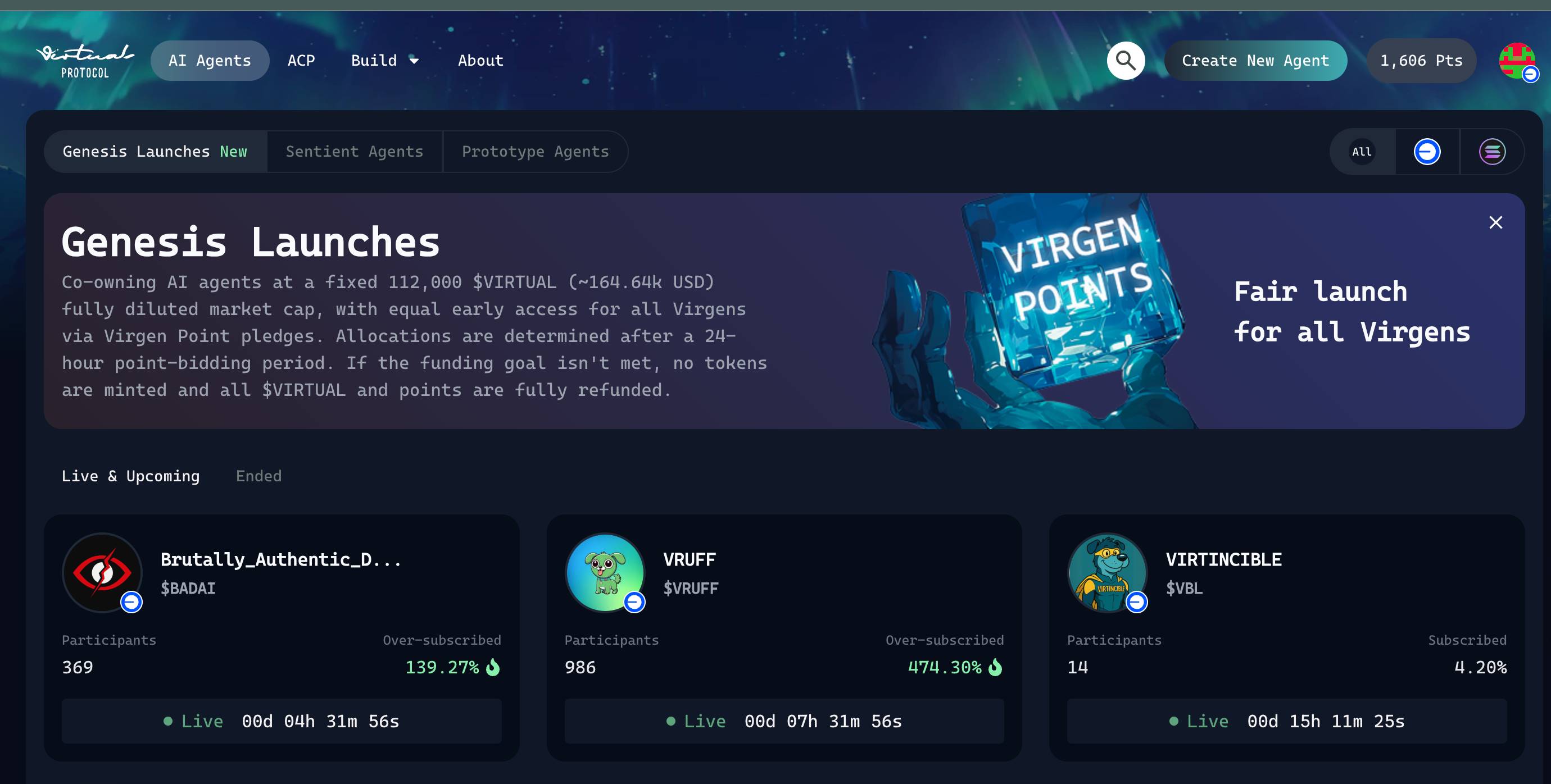 Virtuals 牛回？深入了解 Genesis Launch “打新带老”新玩法