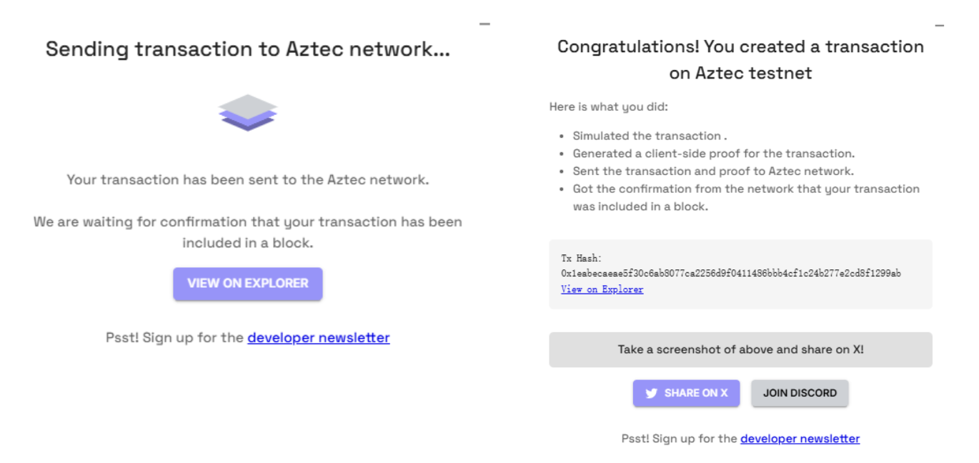 融资 1.19 亿，一文带你参与 Aztec Network 测试网交互