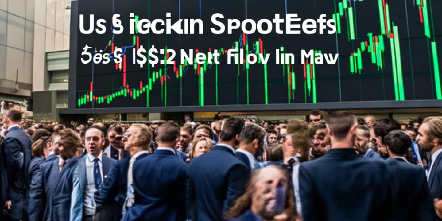 美國比特幣現(xiàn)貨ETF5月凈流入52億美元 比特幣價(jià)格飆升